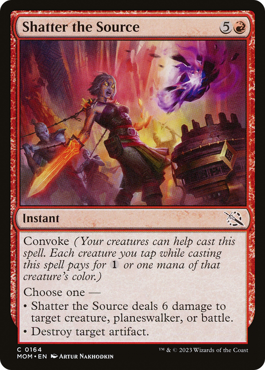 Shatter the Source [March of the Machine] [Foil]