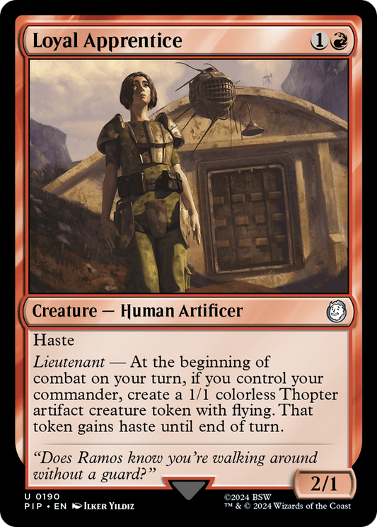 Loyal Apprentice [Fallout] [Foil]
