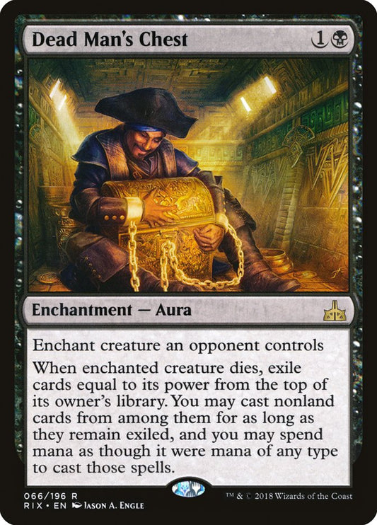 Dead Man's Chest [Rivals of Ixalan] [Foil]