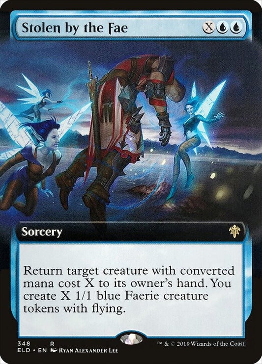 Stolen by the Fae (Extended Art) [Throne of Eldraine] [Foil]