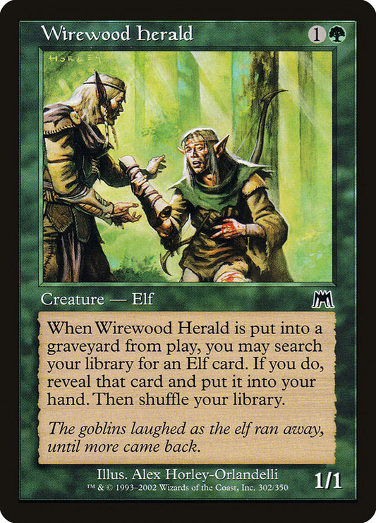 Wirewood Herald [Onslaught] [Foil]