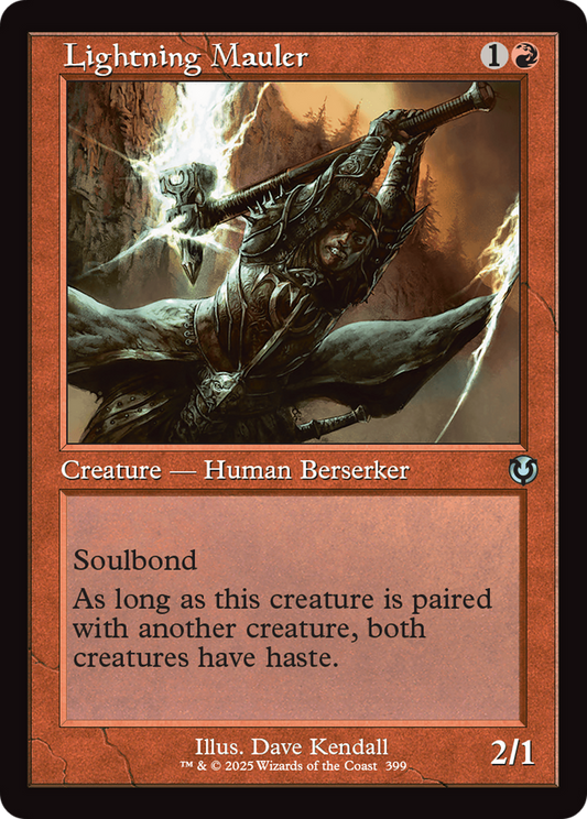 Lightning Mauler (Retro Frame) [Innistrad Remastered] [Foil]