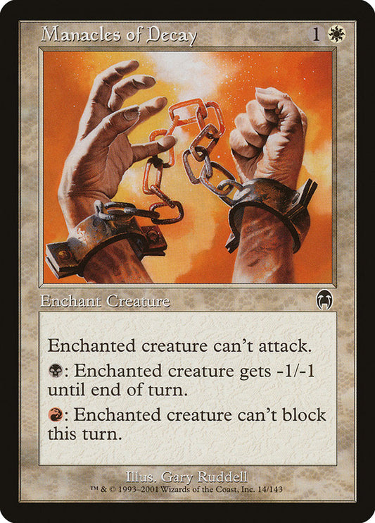 Manacles of Decay [Apocalypse] [Foil]