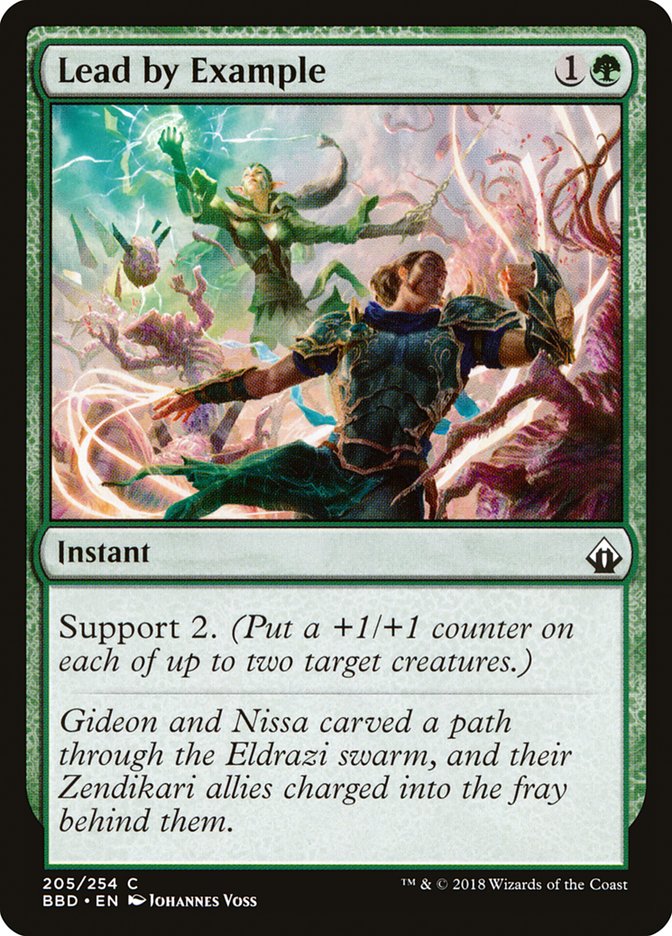 Lead by Example [Battlebond] [Foil]