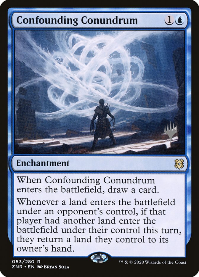 Confounding Conundrum (Promo Pack) [Zendikar Rising Promos] [Foil]