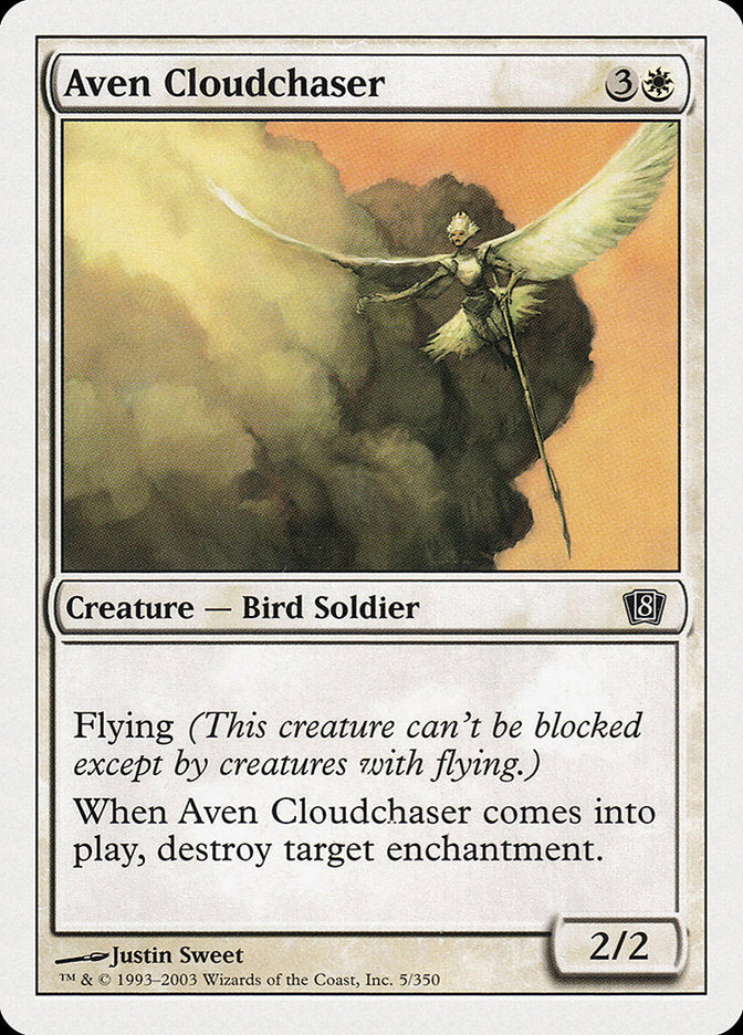Aven Cloudchaser [Eighth Edition] [Foil]