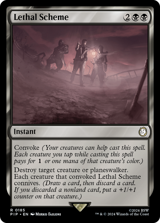 Lethal Scheme [Fallout] [Foil]