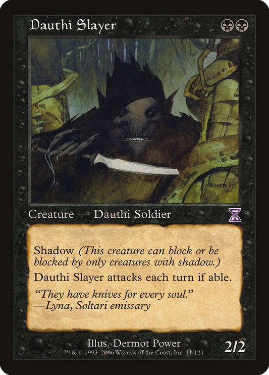 Dauthi Slayer [Time Spiral Timeshifted] [Foil]