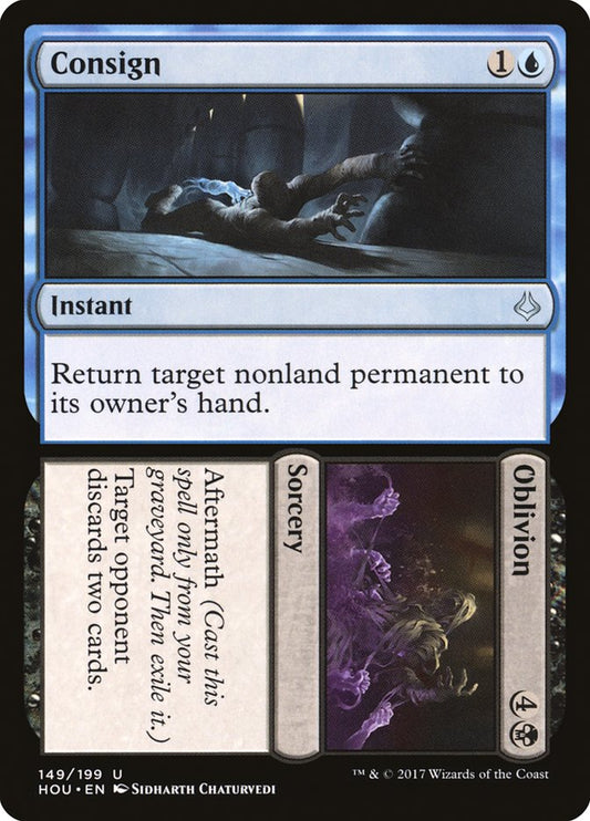 Consign // Oblivion [Hour of Devastation] [Foil]