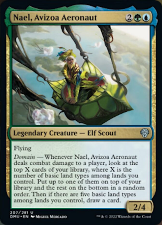 Nael, Avizoa Aeronaut [Dominaria United] [Foil]