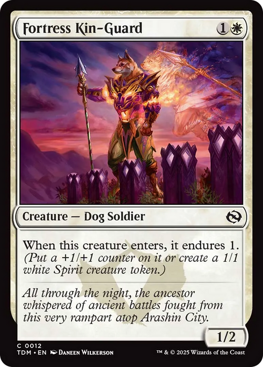 Fortress Kin-Guard [Tarkir: Dragonstorm] [Foil]