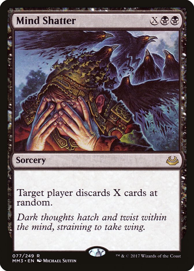 Mind Shatter [Modern Masters 2017] [Foil]