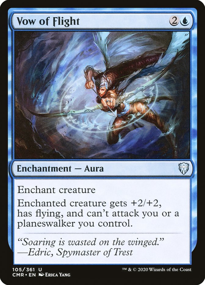 Vow of Flight [Commander Legends] [Foil]