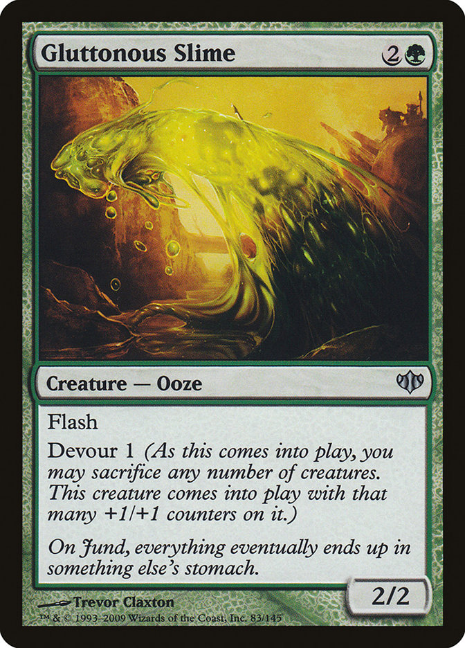 Gluttonous Slime [Conflux] [Foil]