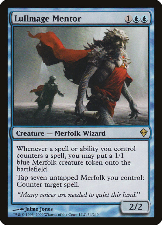 Lullmage Mentor [Zendikar] [Foil]