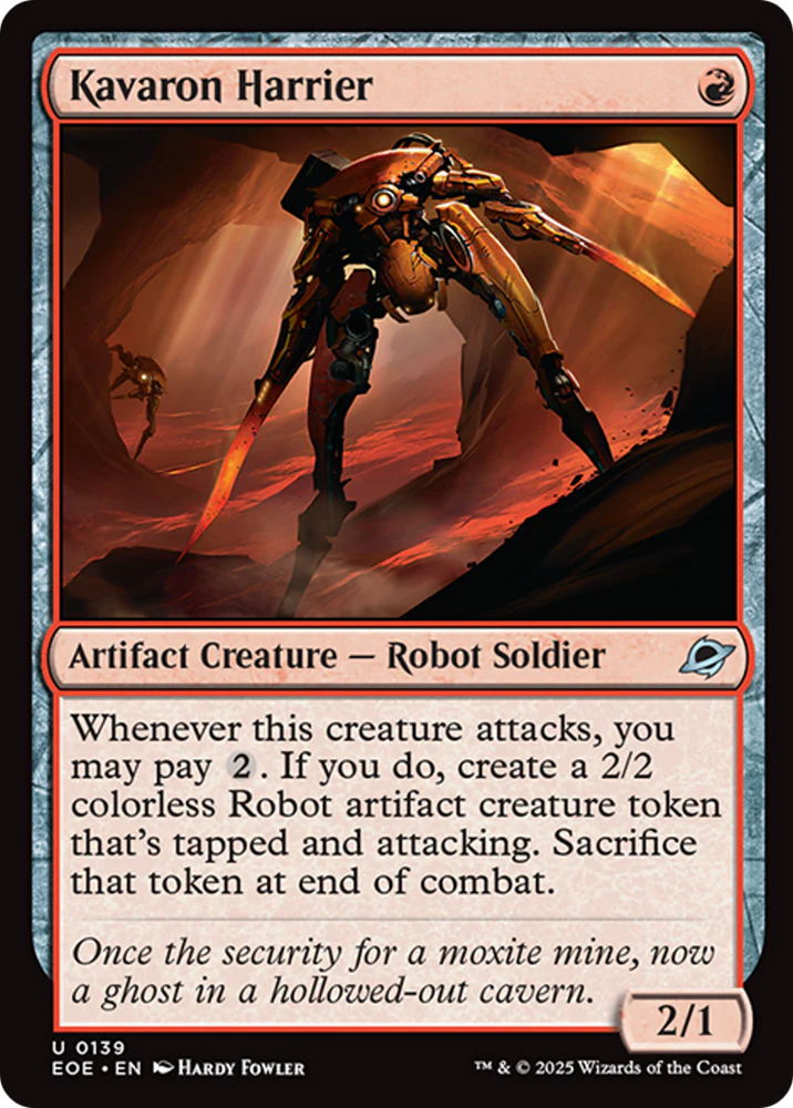 Kavaron Harrier [Edge of Eternities] [Foil]