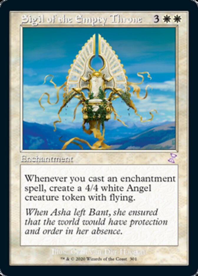 Sigil of the Empty Throne (Timeshifted) [Time Spiral Remastered] [Foil]