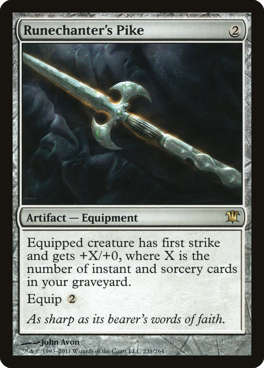 Runechanter's Pike [Innistrad] [Foil]