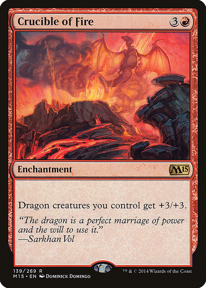 Crucible of Fire [Core Set 2015] [Foil]