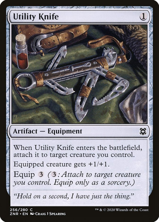 Utility Knife [Zendikar Rising] [Foil]
