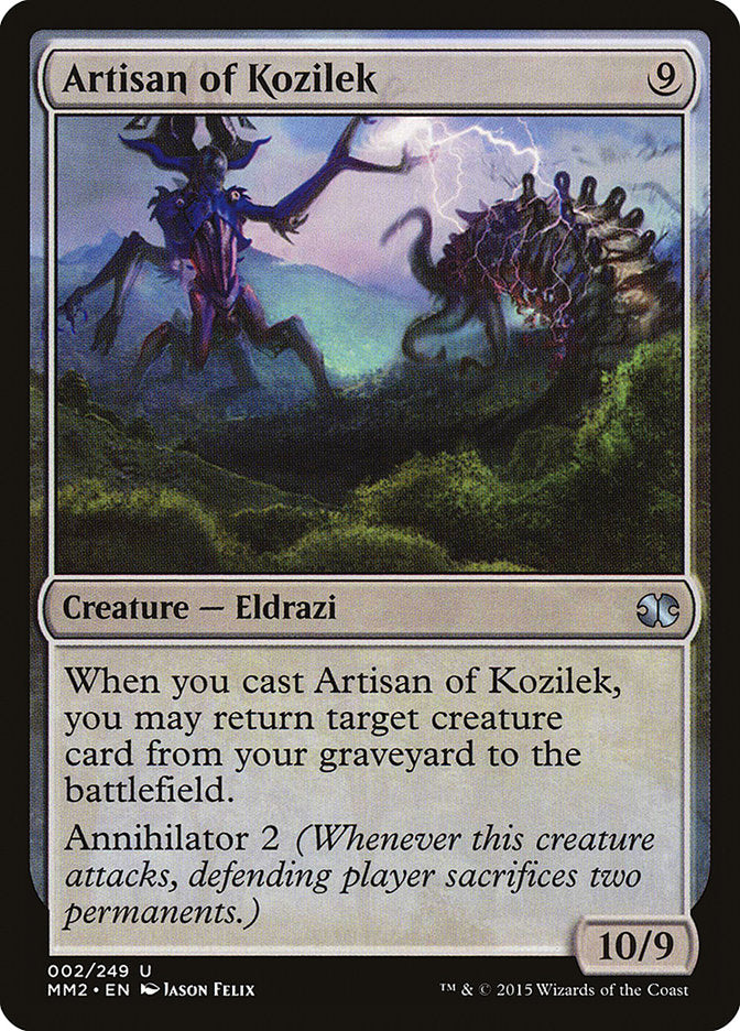Artisan of Kozilek [Modern Masters 2015] [Foil]