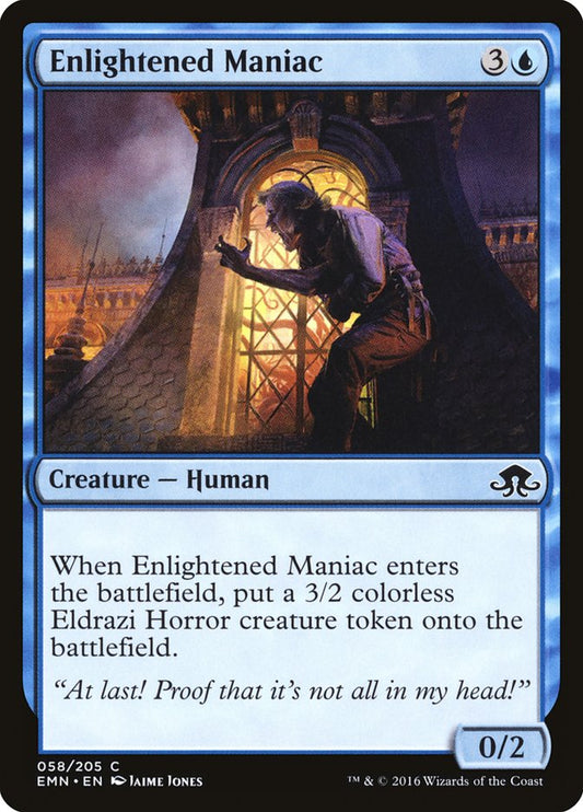 Enlightened Maniac [Eldritch Moon] [Foil]