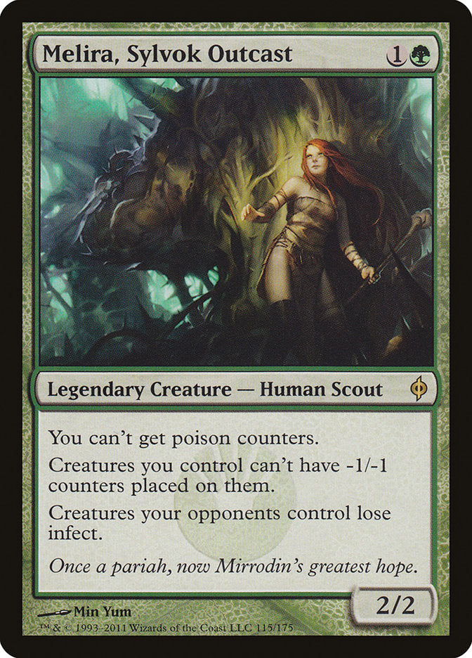 Melira, Sylvok Outcast [New Phyrexia] [Foil]