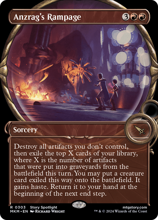Anzrag's Rampage (Showcase) [Murders at Karlov Manor] [Foil]