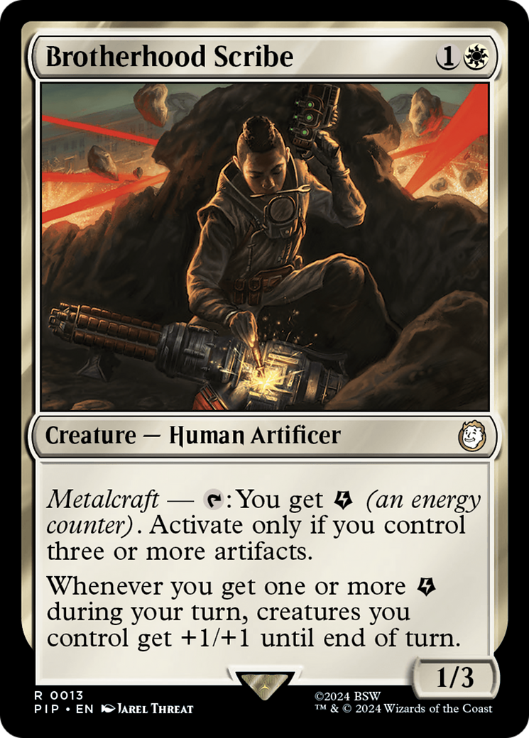 Brotherhood Scribe [Fallout] [Foil]