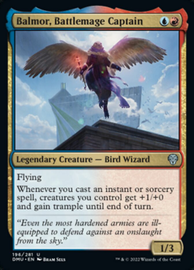 Balmor, Battlemage Captain [Dominaria United] [Foil]