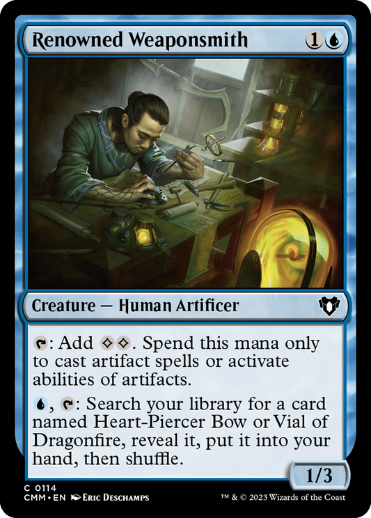 Renowned Weaponsmith [Commander Masters] [Foil]