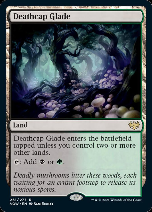 Deathcap Glade [Innistrad: Crimson Vow] [Foil]