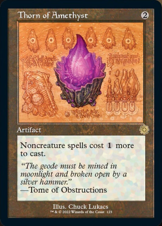 Thorn of Amethyst (Retro Schematic) [The Brothers' War Retro Artifacts] [Foil]