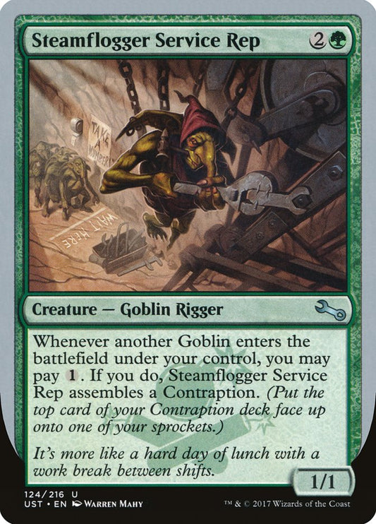 Steamflogger Service Rep [Unstable] [Foil]