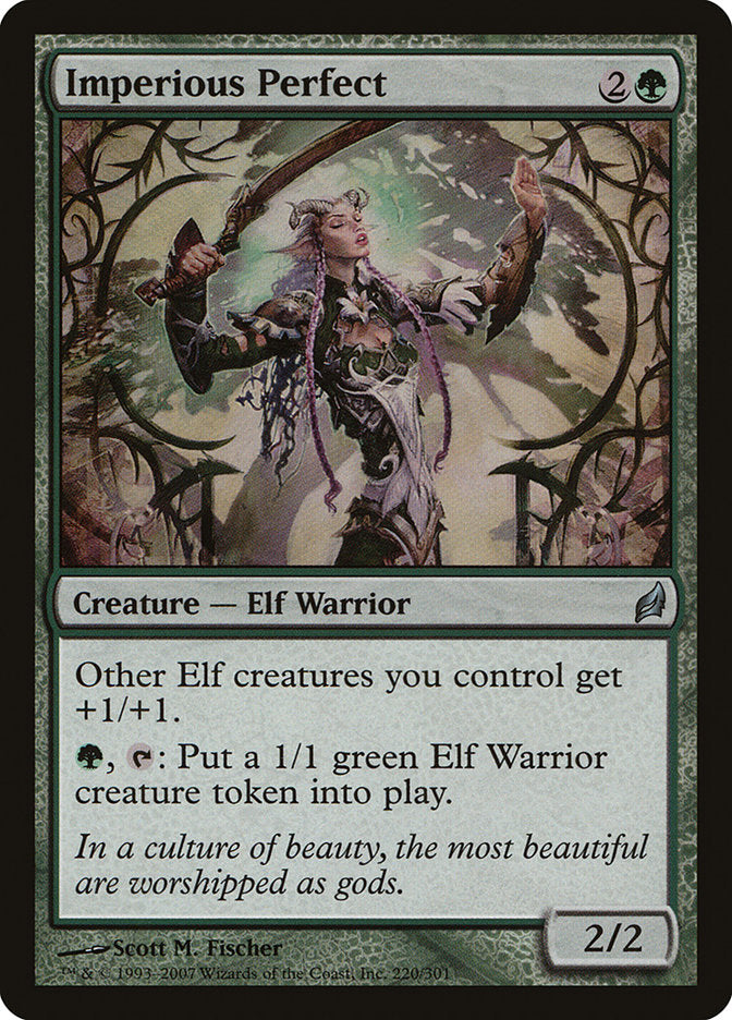 Imperious Perfect [Lorwyn] [Foil]