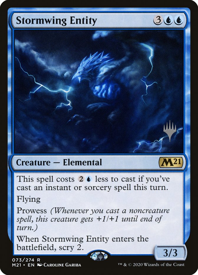 Stormwing Entity (Promo Pack) [Core Set 2021 Promos] [Foil]