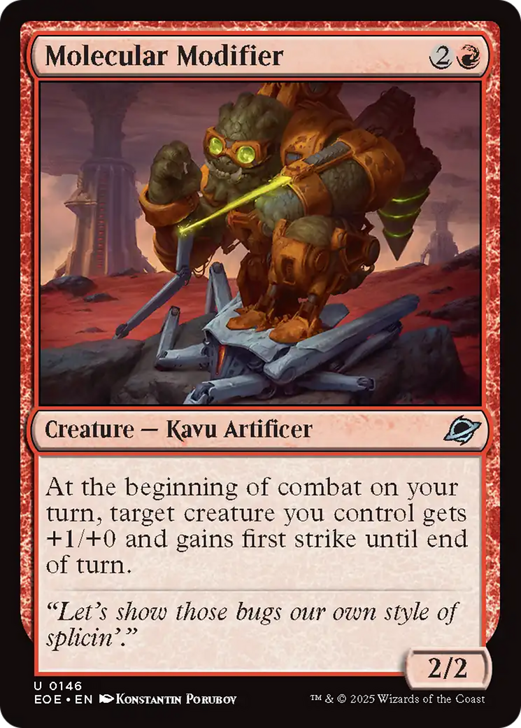 Molecular Modifier [Edge of Eternities] [Foil]