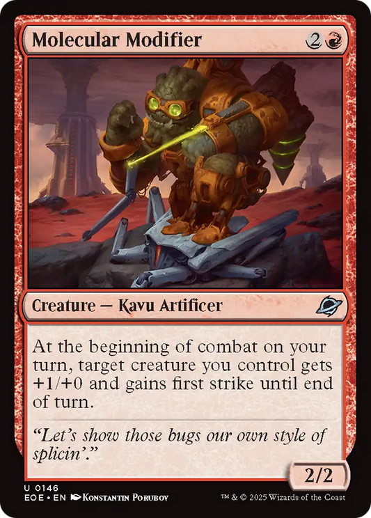 Molecular Modifier [Edge of Eternities] [Foil]