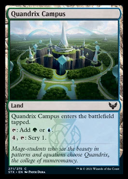 Quandrix Campus [Strixhaven: School of Mages] [Foil]