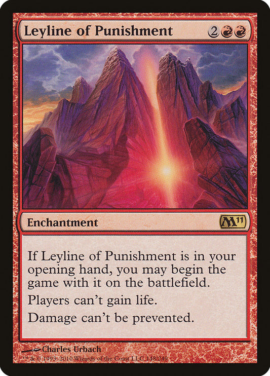 Leyline of Punishment [Core Set 2011]