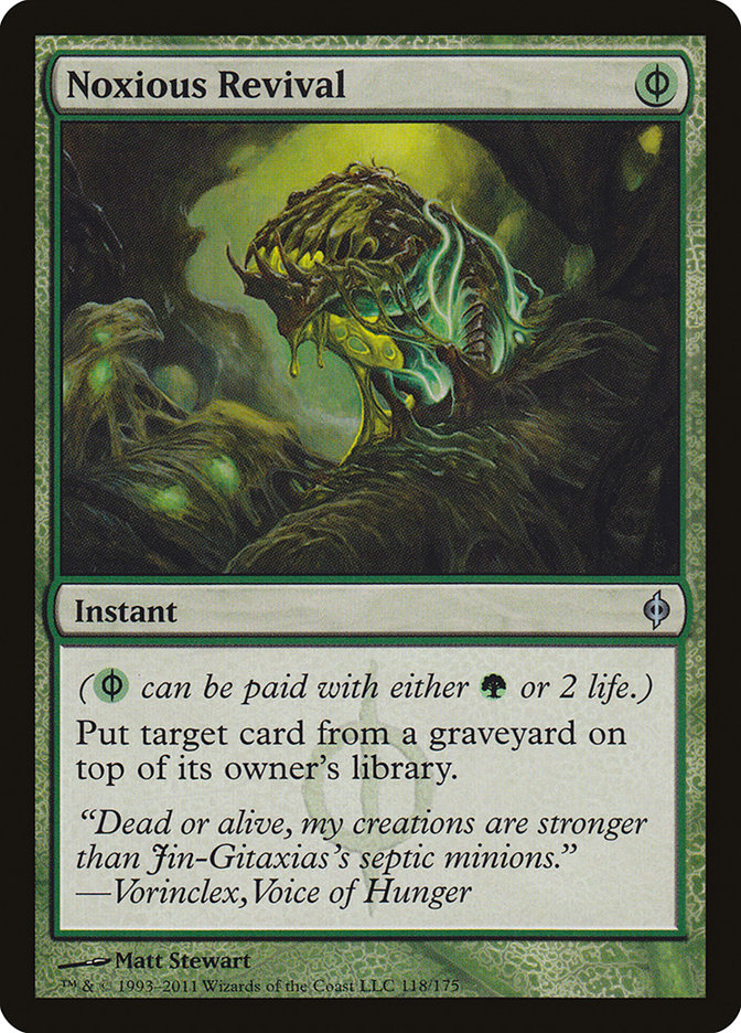 Noxious Revival [New Phyrexia] [Foil]