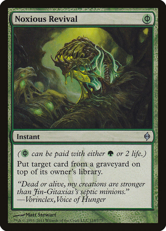 Noxious Revival [New Phyrexia] [Foil]