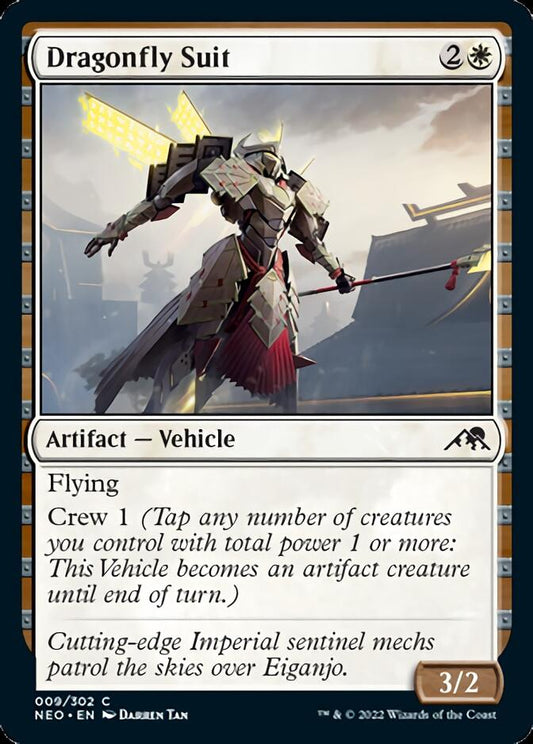 Dragonfly Suit [Kamigawa: Neon Dynasty] [Foil]