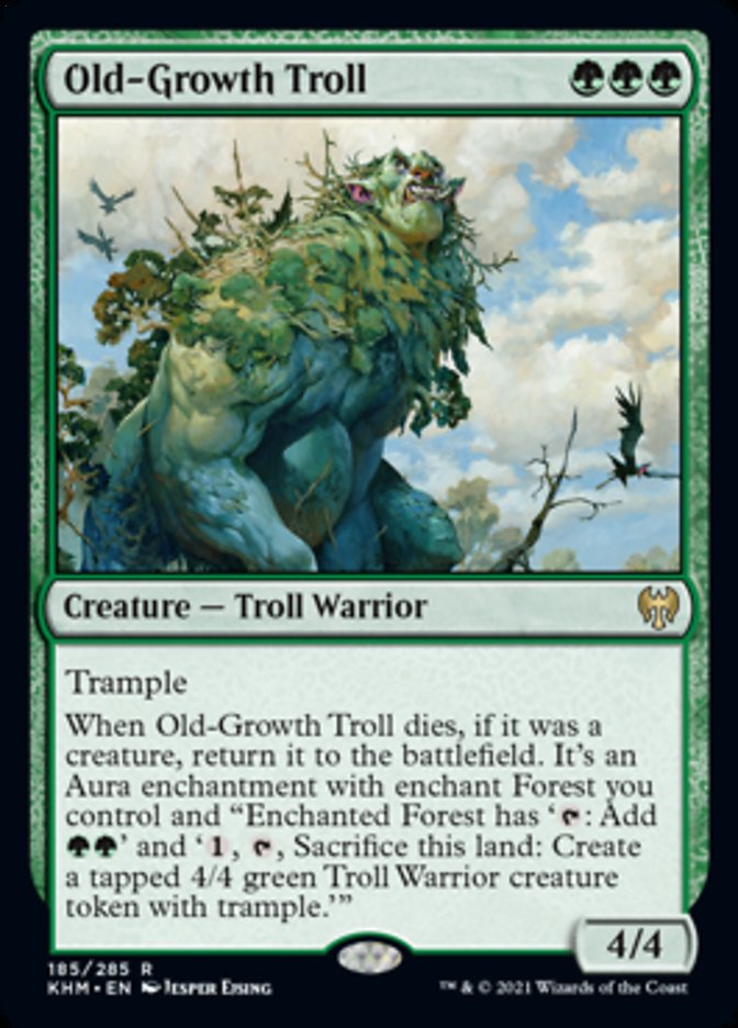 Old-Growth Troll [Kaldheim] [Foil]