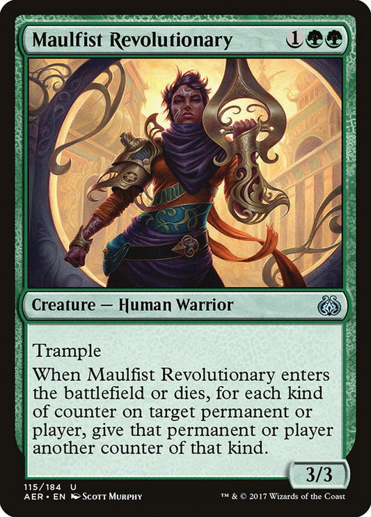 Maulfist Revolutionary [Aether Revolt] [Foil]
