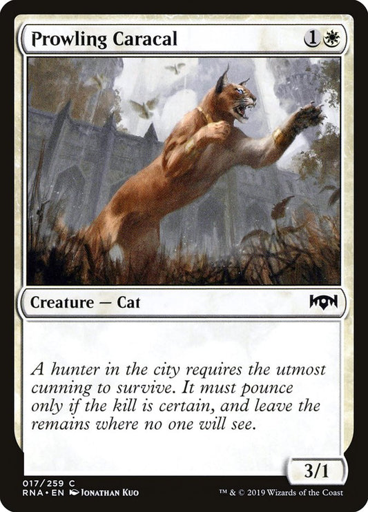 Prowling Caracal [Ravnica Allegiance] [Foil]