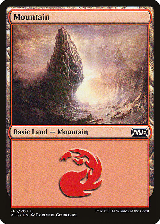 Mountain (263) [Core Set 2015]