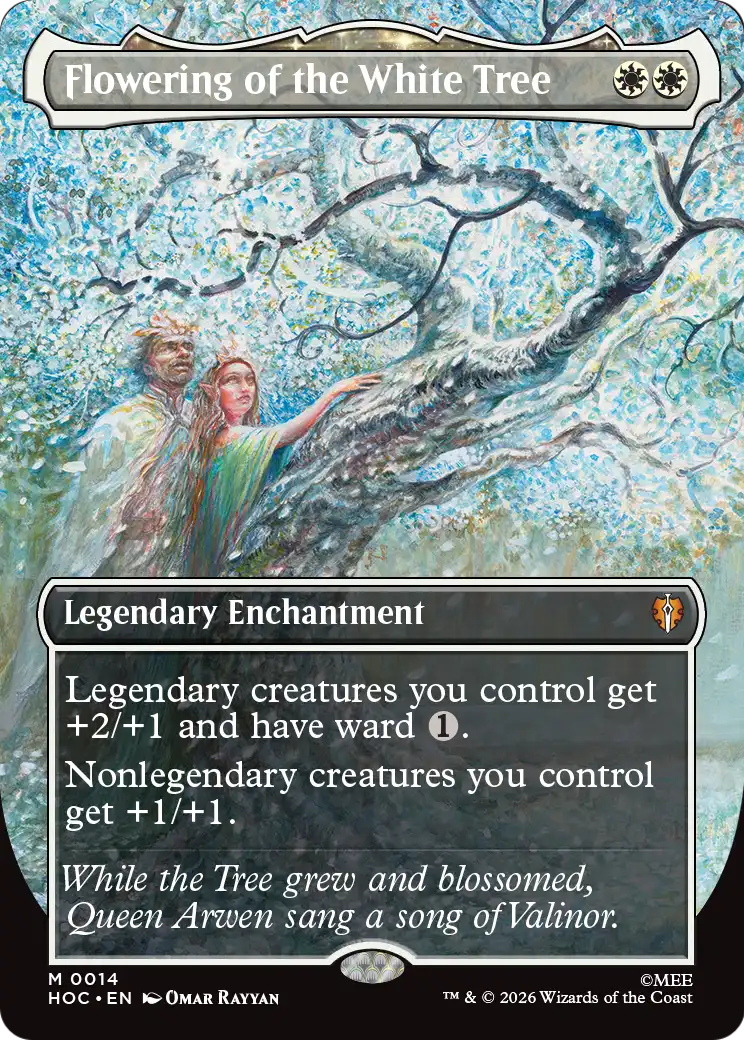 Flowering of the White Tree (Borderless) [The Hobbit: Eternal-Legal]