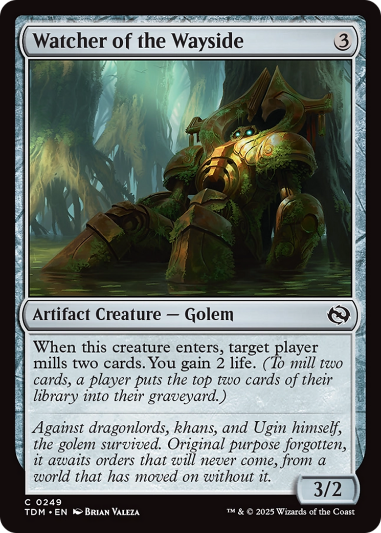 Watcher of the Wayside [Tarkir: Dragonstorm] [Foil]