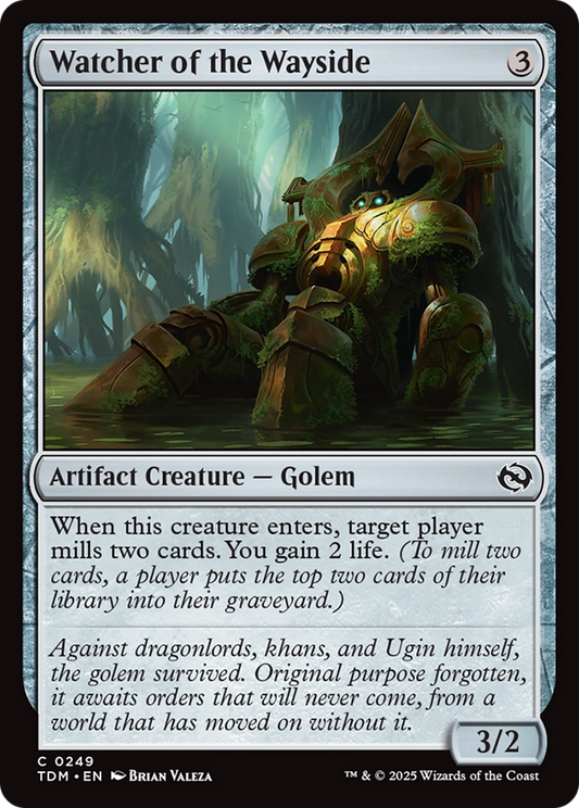 Watcher of the Wayside [Tarkir: Dragonstorm] [Foil]